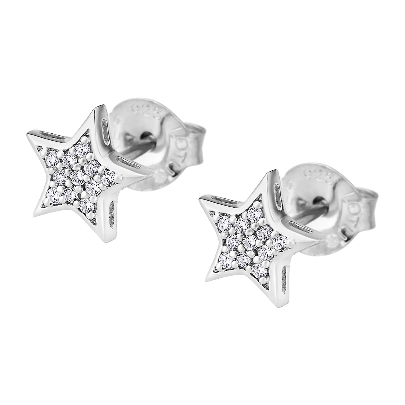 Orecchini Donna LOTUS SILVER Fantasy LP1622-4/1 In Argento Sterling 925 - Leggeri, Eleganti E Sicuri, Con Custodia Originale