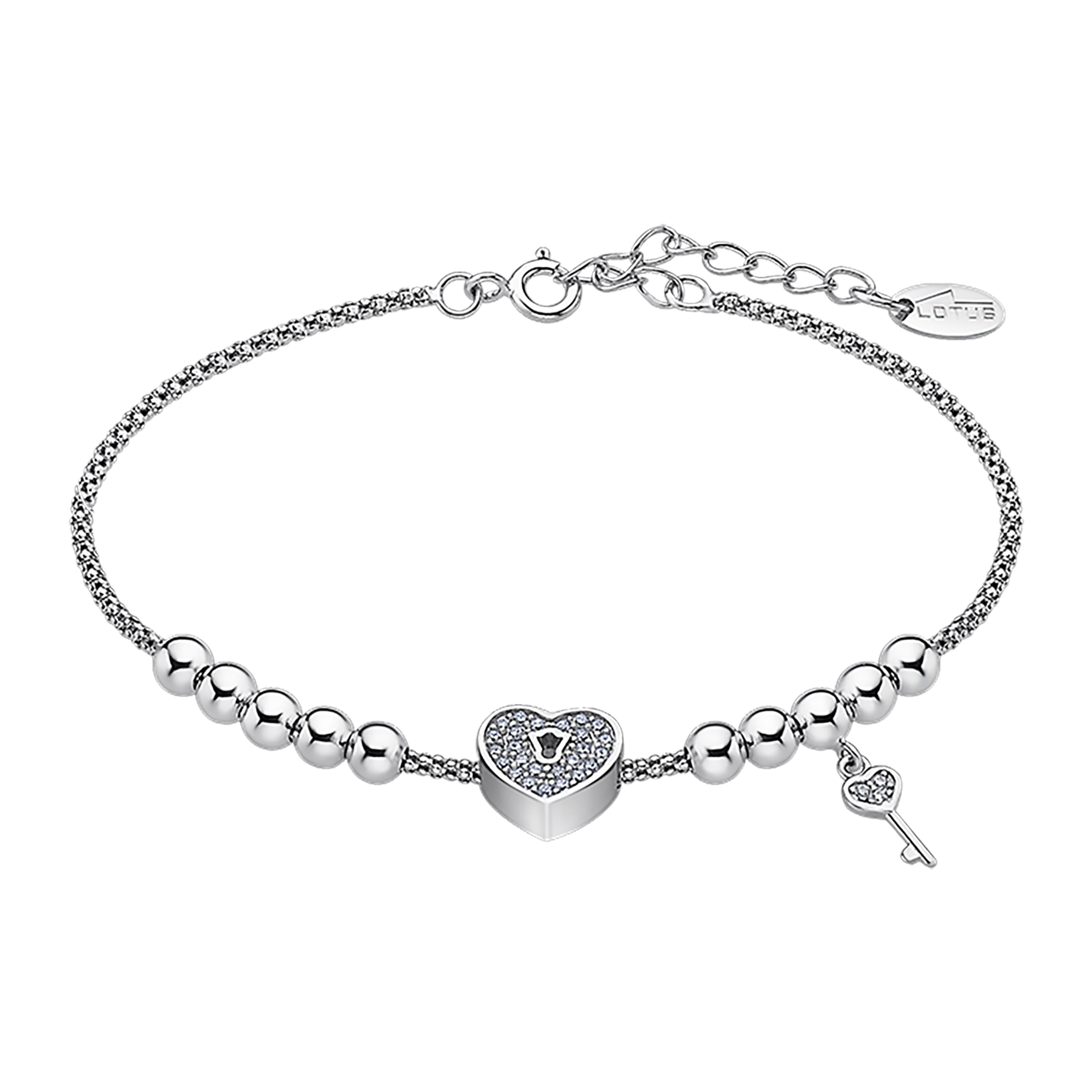 LOTUS SILVER WOMEN'S SILVER BRACELET MYSTIC LP1985-2/1