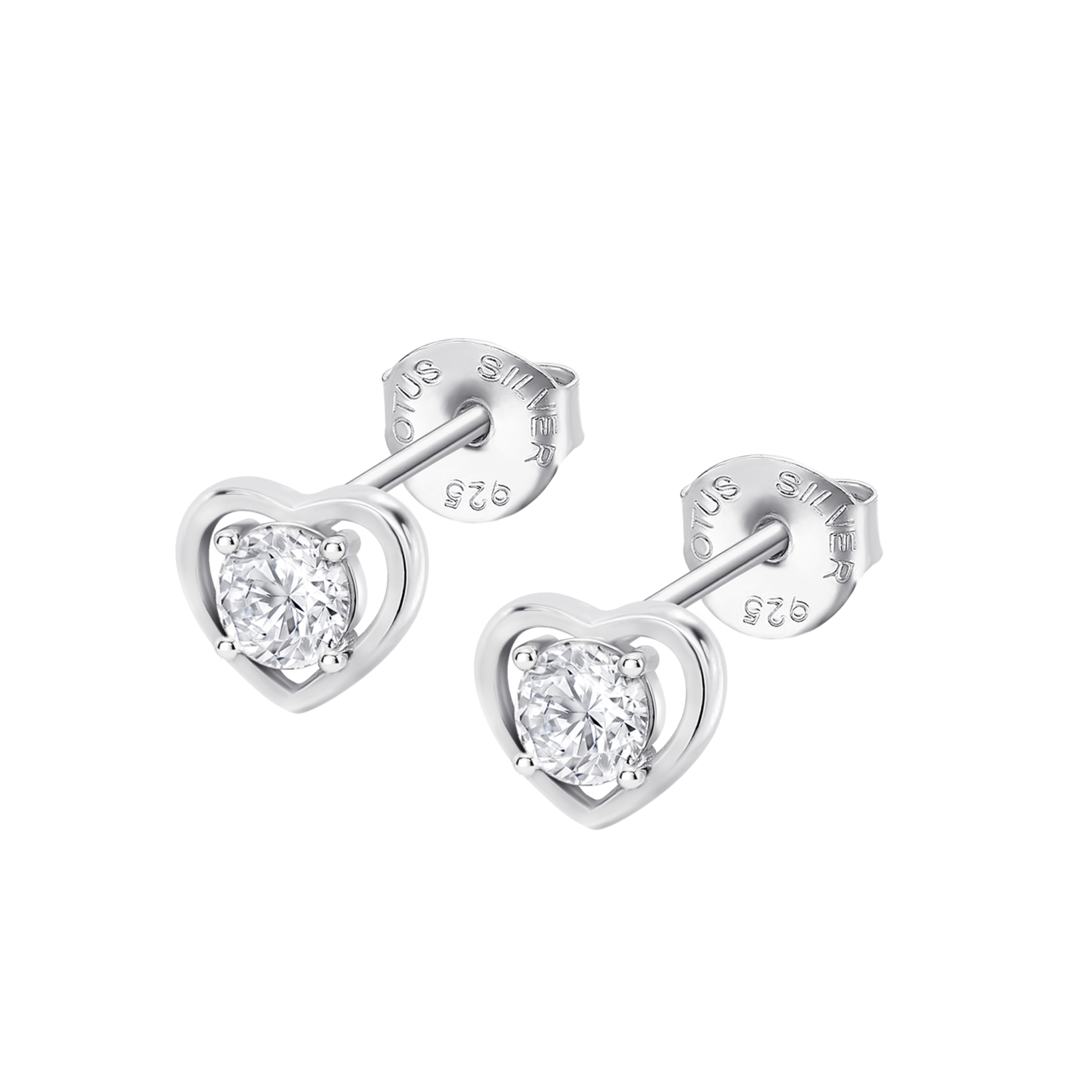 Orecchini A Punto Luce In Argento 925 Con Zirconia – Gioielli Dew Donna, Confezione Regalo