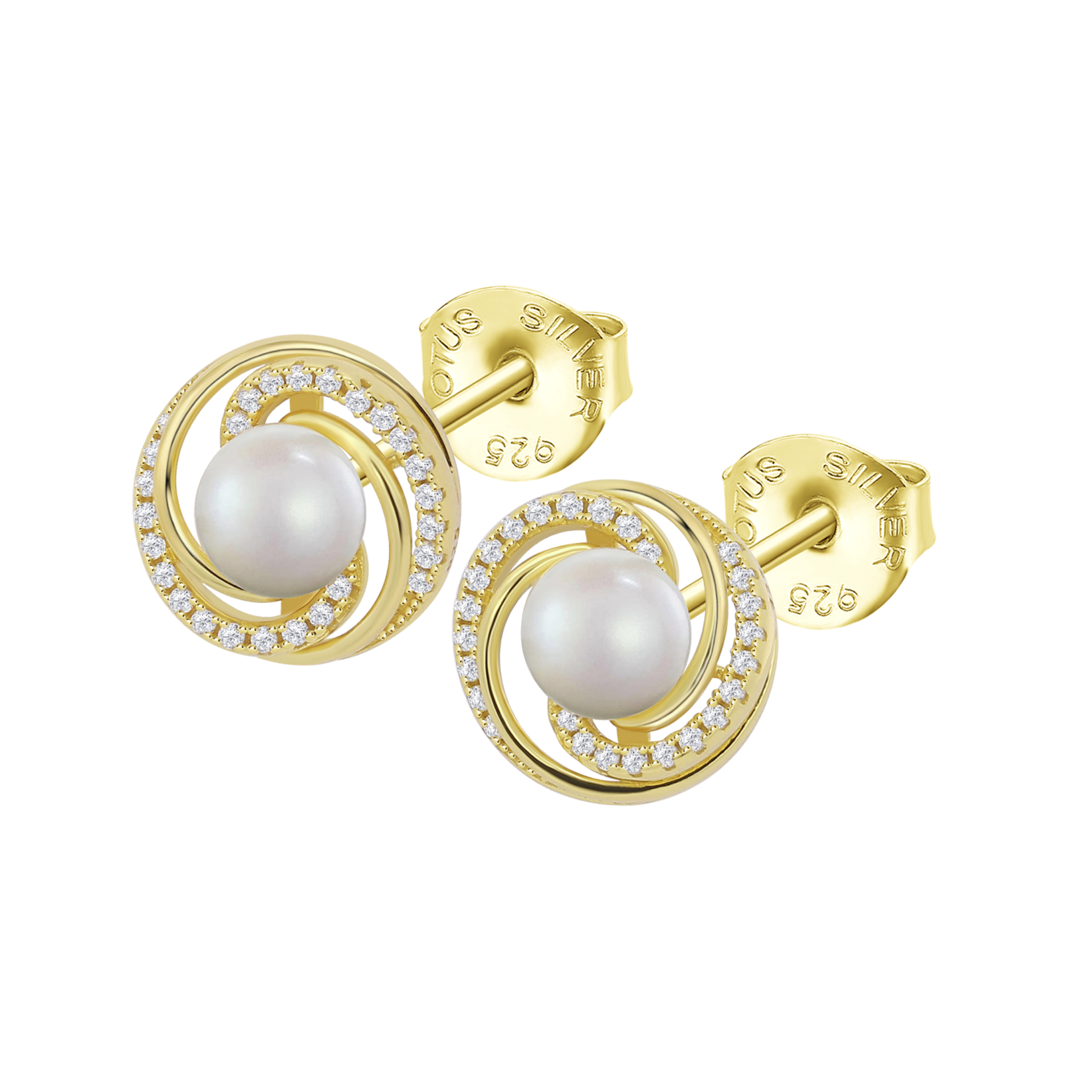 Orecchini Argento Lotus Orecchini LOTUS SILVER In Argento - Design