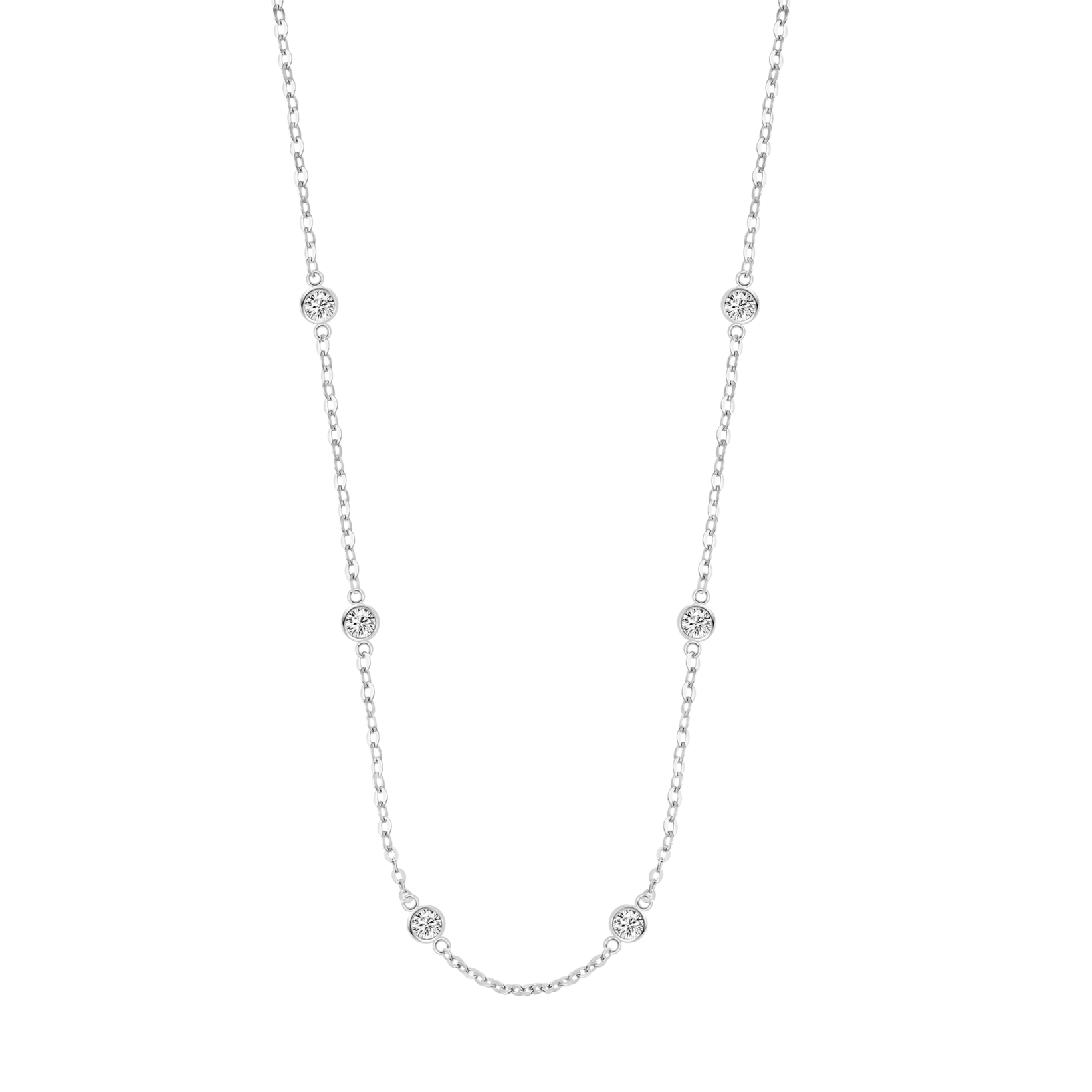 LOTUS SILVER COLAR OUTLET, PRATA 925