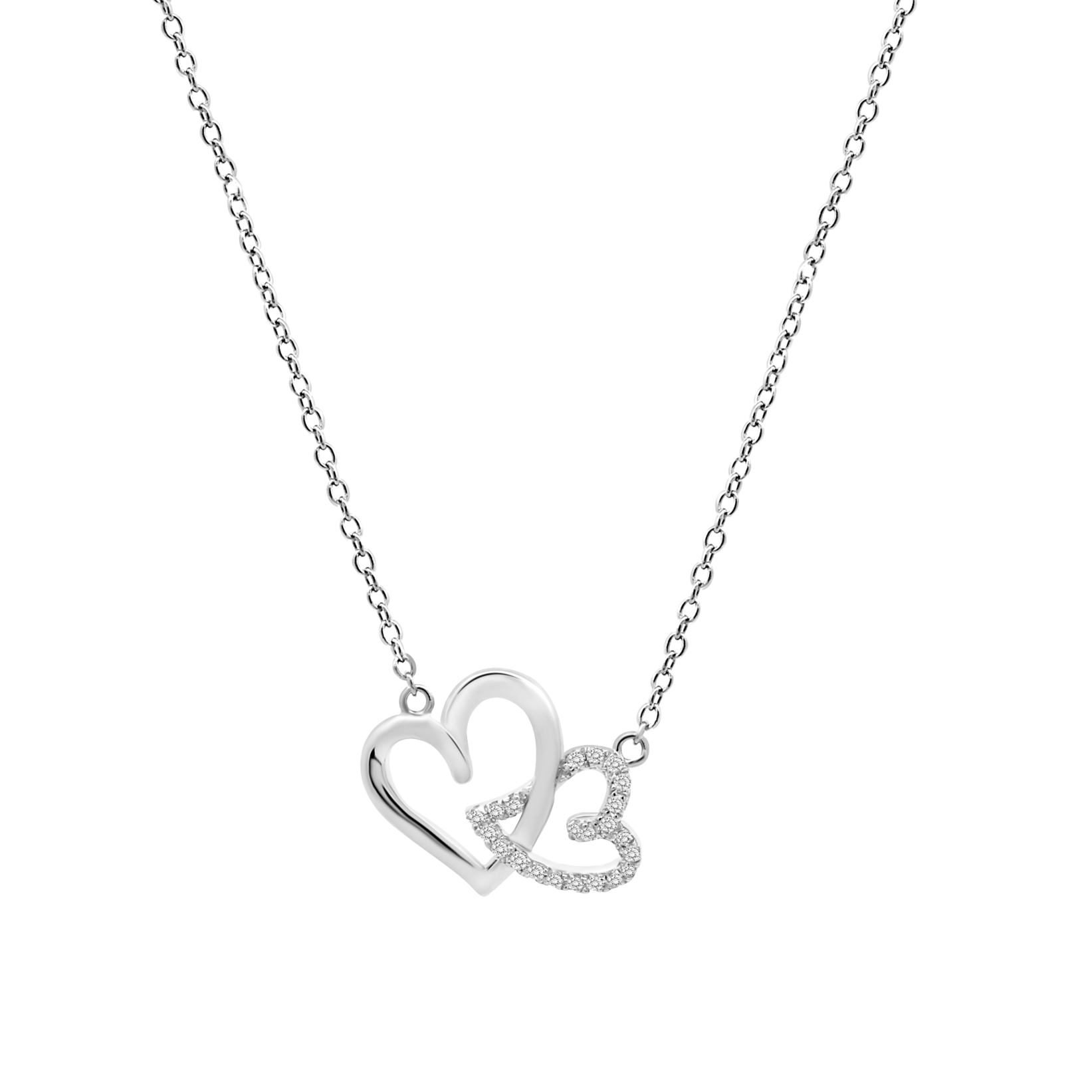 COLLAR CORAZÓN LOTUS SILVER LP3581-1/1 PLATA, MUJER