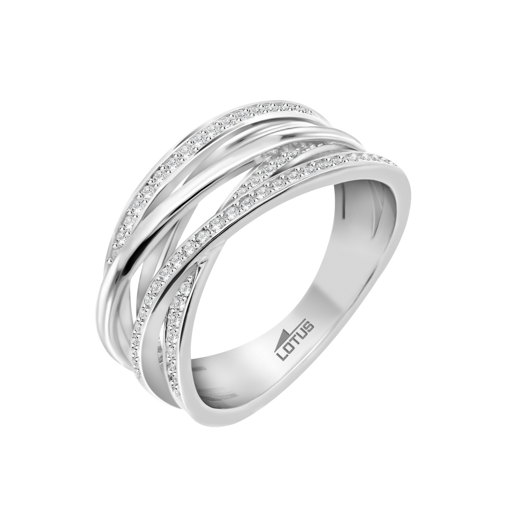 Vinani, Anello di design, 925 2RSS, affascinante, in argento sterling
