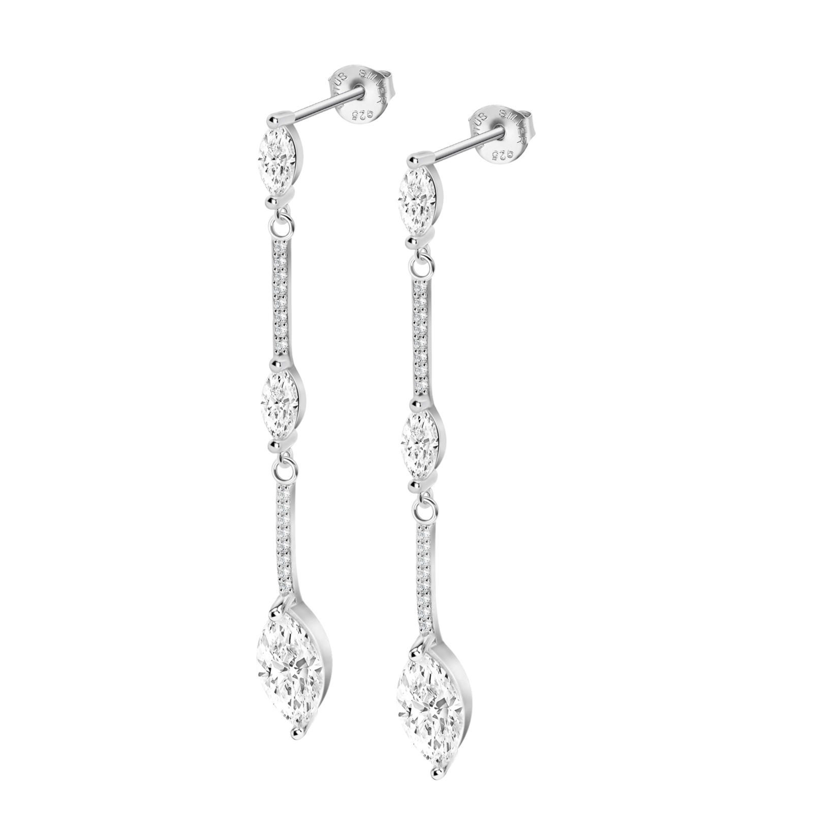Lotus Silver Paio Di Orecchini In Argento 925 - 5