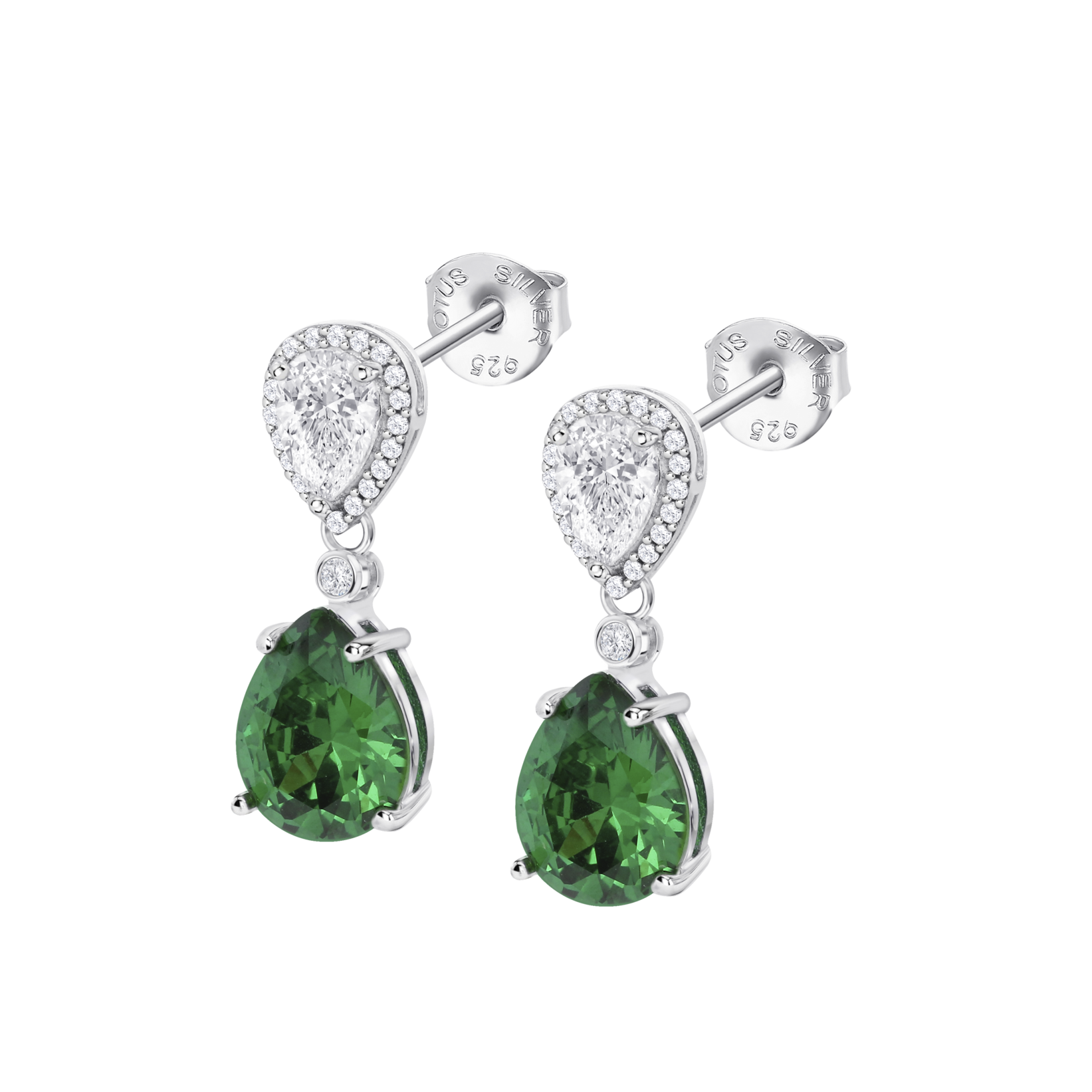 Lotus Silver Orecchini A Cerchio Donna: Argento Sterling 925 Anallergici – Eleganza Classica Con Chiusura A Perno, Gioielli Lotus Silver Together. - 2