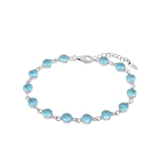 Pulsera Geométrico Lotus Silver Glam Lp1788-2/5 Plata, Mujer