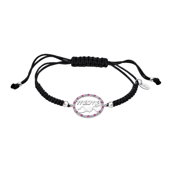 Bracciale Ovale In Argento 925 Lotus Silver | Con Zirconi E Prolunga 3 Cm | Gioiello Donna Trendy - 3