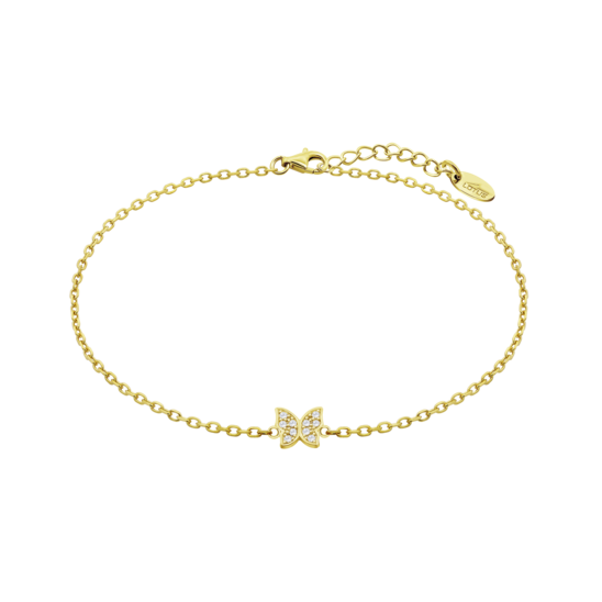 Pulsera Mariposa Lotus Silver Lp3051-2/2 Plata, Mujer