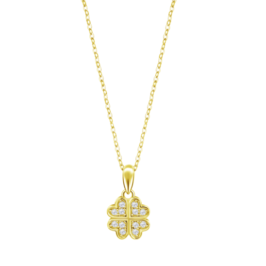 Collar Trébol Lotus Silver Lp3052-1/2 Plata, Mujer