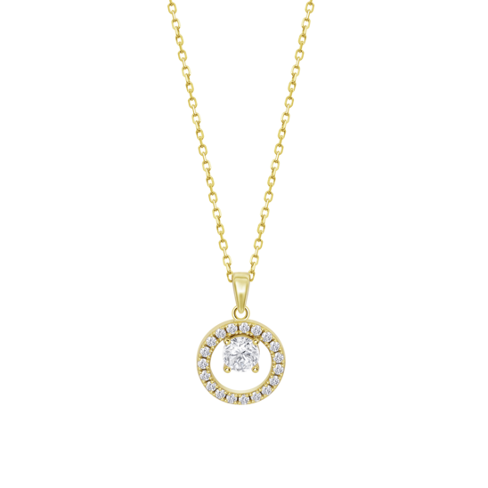 Collar Flor Lotus Silver Lp3080-1/2 Plata, Mujer