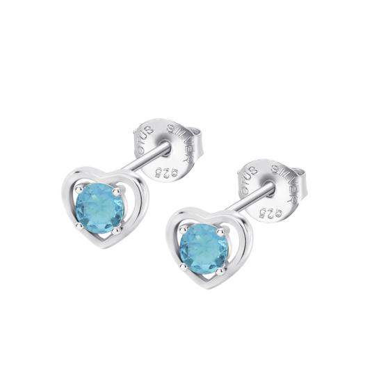 Pendientes Corazón Lotus Silver Moments Lp3092-4/4 Plata, Mujer