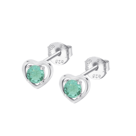 Pendientes Corazón Lotus Silver Moments Lp3092-4/5 Plata, Mujer