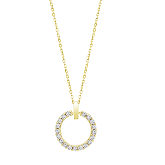 Collar Geométrico Lotus Silver Lp3100-1/3 Plata, Mujer