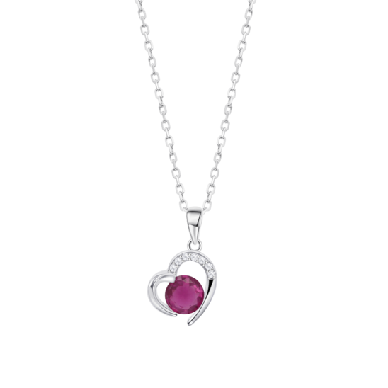Collar Corazón Lotus Silver Moments Lp3106-1/7 Plata, Mujer