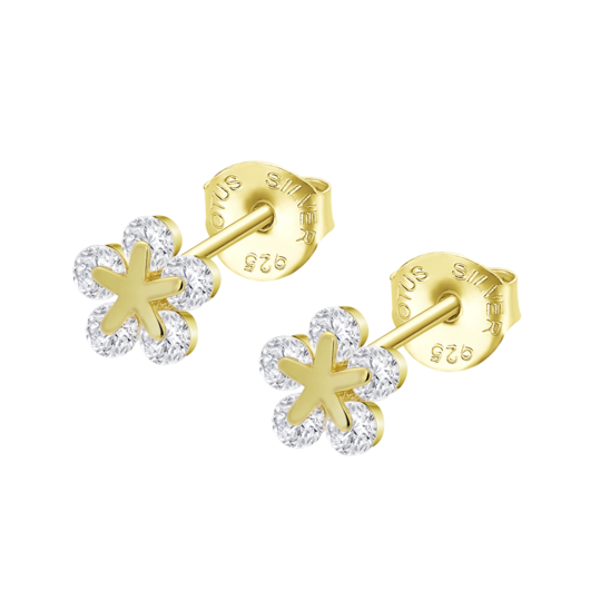 Pendientes Estrella Lotus Silver Lp3107-4/2 Plata, Mujer