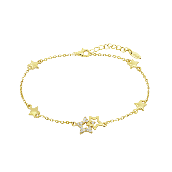 Pulsera Estrella Lotus Silver Lp3177-2/2 Plata, Mujer