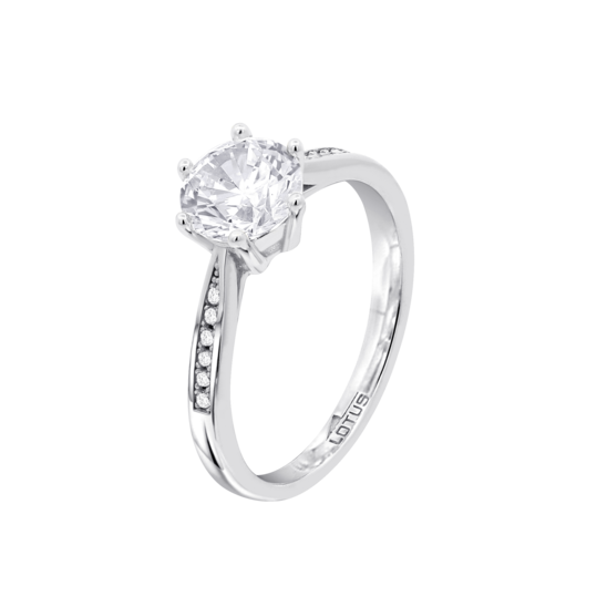 Anillo Lotus Silver Pure Essential Lp3442-3/114 Plata, Mujer