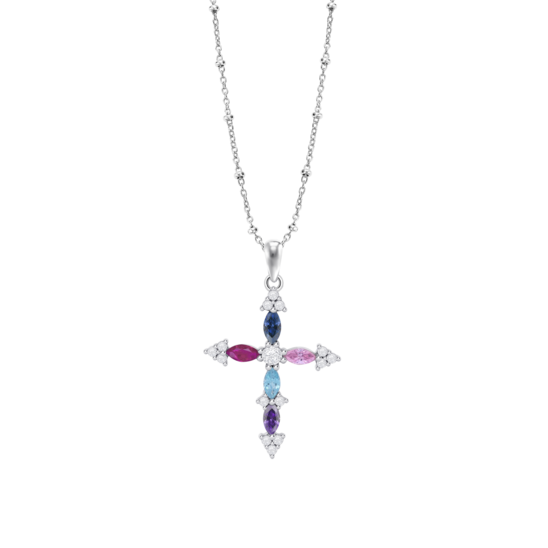 Collar Lotus Silver It Girl Lp3449-1/1 Plata, Mujer