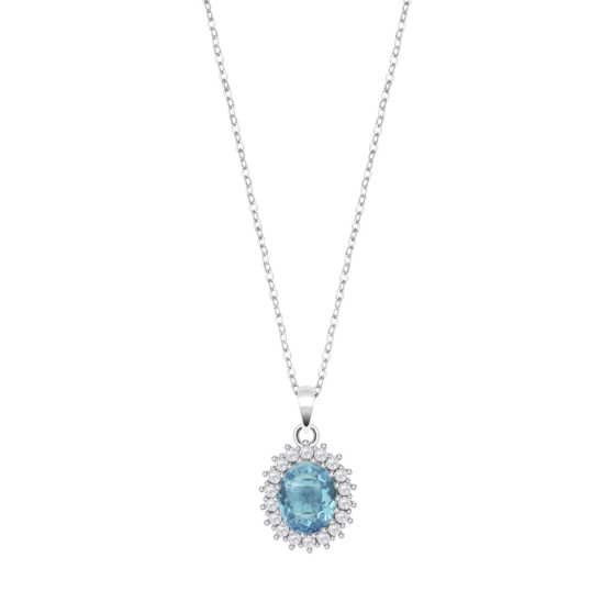 Collar Lotus Silver Colors Lp3459-1/5 Plata, Mujer