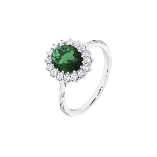 Anillo Geométrico Lotus Silver Lp3459-3/312 Plata, Mujer