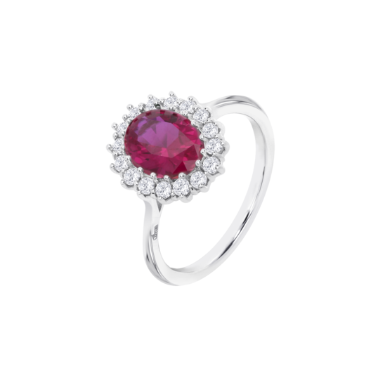 Anillo Geométrico Lotus Silver Lp3459-3/416 Plata, Mujer