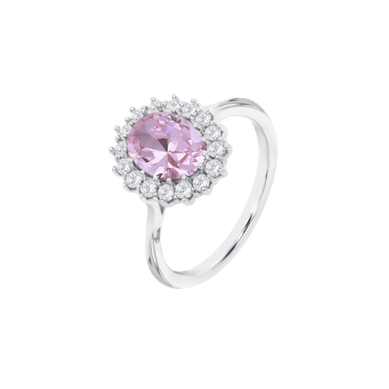 Anillo Geométrico Lotus Silver Colors Lp3459-3/614 Plata, Mujer