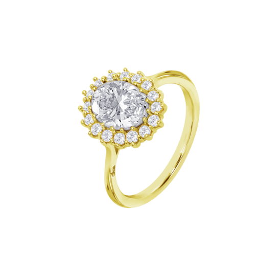 Anillo Geométrico Lotus Silver Lp3459-3/718 Plata, Mujer