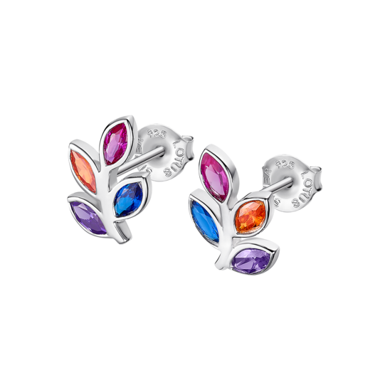 Pendientes Naturaleza Lotus Silver It Girl Lp3523-4/1 Plata, Mujer