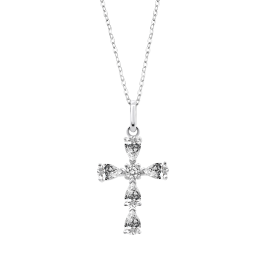 Women's Silver Crucifix Pendant – Bijou Jewellery