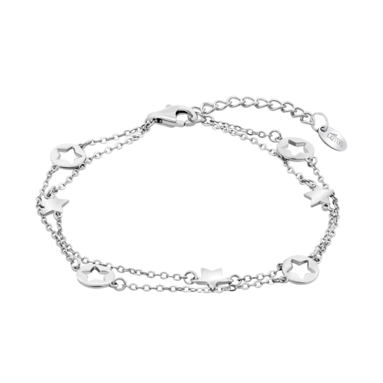 Pulsera Estrella Lotus Silver Lp3654-2/1 Plata, Mujer
