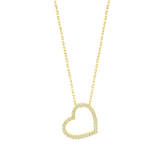 Collar Corazón Lotus Silver Lp3670-1/3 Plata, Mujer