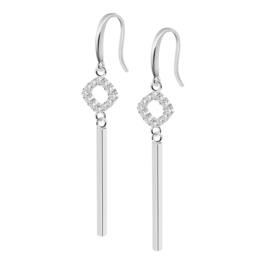 Pendientes Lotus Silver Lp3686-4/1 Plata, Mujer