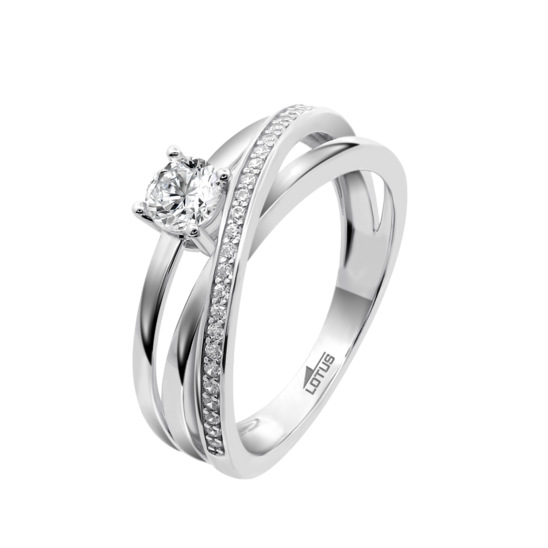 Anillo Lotus Silver Lp3732-3/114 Plata, Mujer