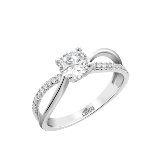 Anillo Lotus Silver Glam Lp3742-3/114 Plata, Mujer