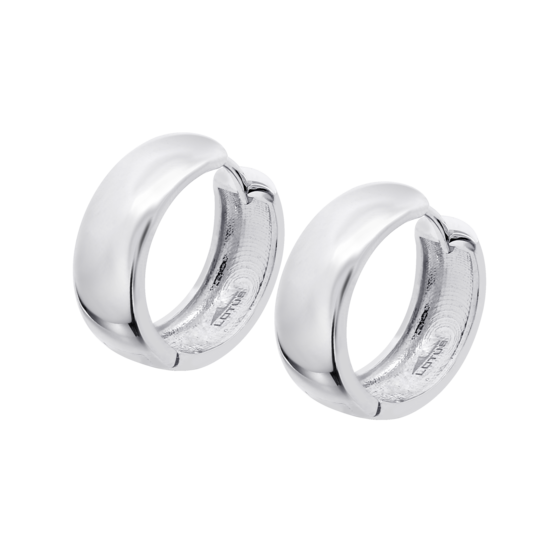 Pendientes Lotus Silver Hoops Lp3775-4/1 Plata, Mujer