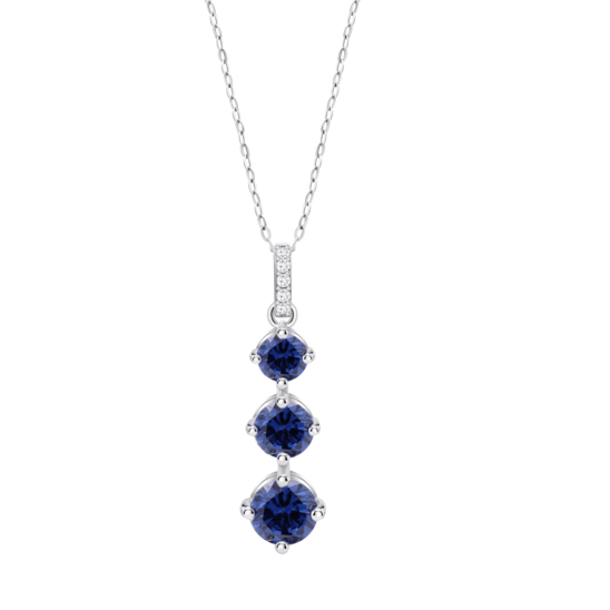 Collar Lotus Silver Colors Lp3785-1/2 Plata, Mujer