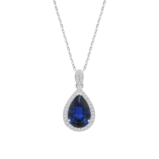 Collar Lotus Silver Colors Lp3789-1/2 Plata, Mujer