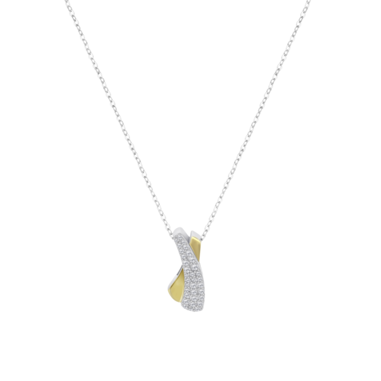 Collar Lotus Silver Beyond Classics Lp3845-1/2 Plata, Mujer