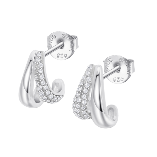 Pendientes Lotus Silver Beyond Classics Lp3846-4/1 Plata, Mujer