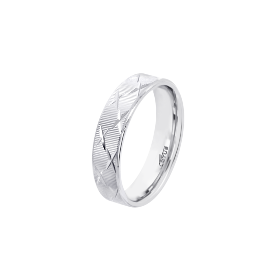 Anillo Lotus Silver Love Ring Lp3863-3/118 Plata, Unisex