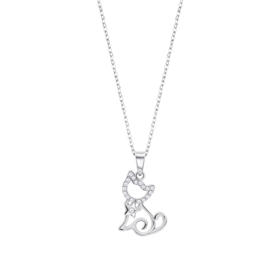 Collar Animales Lotus Silver Lp3873-1/1 Plata, Mujer
