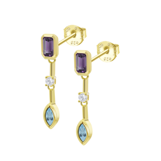 Lotus Silver Pendientes LP3882-4/2