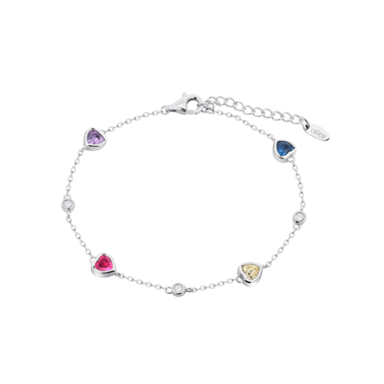 Pulsera Corazón Lotus Silver Moments Lp3925-2/2 Plata, Mujer