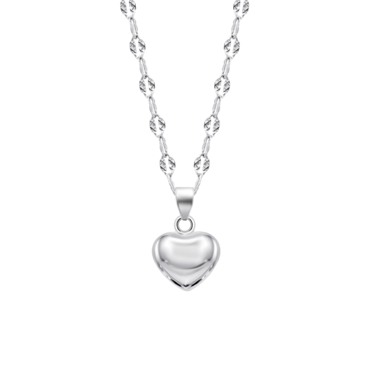 Collar Corazón Lotus Silver Moments Lp3928-1/1 Plata, Mujer
