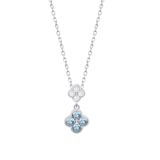 Collar Lotus Silver Trendy Lp3932-1/1 Plata, Mujer