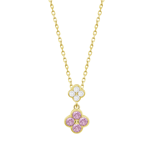 Collar Lotus Silver Trendy Lp3932-1/2 Plata, Mujer