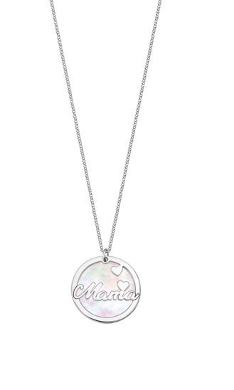 LOTUS SILVER WOMEN'S SILVER MOTHER NECKLACE LP1807-1/1