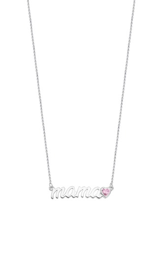LOTUS SILVER WOMEN'S SILVER MOTHER NECKLACE LP1808-1/3