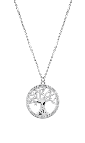 LOTUS SILVER WOMEN'S SILVER TREE OF LIFE NECKLACE LP3708-1/1
