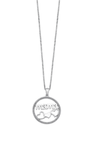 LOTUS SILVER WOMEN'S SILVER NECKLACE MOTHER'S LOVE LP1809-1/1